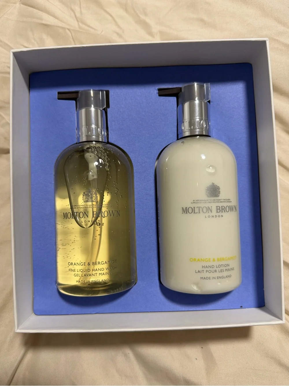 Molton Brown Hand Soap & Lotion Set